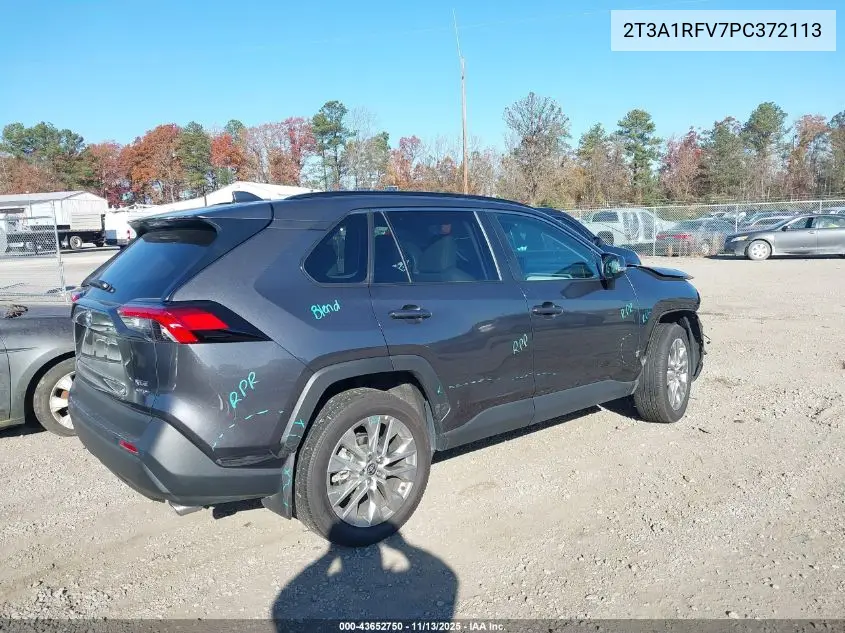 2T3A1RFV7PC372113 2023 Toyota Rav4 Xle Premium