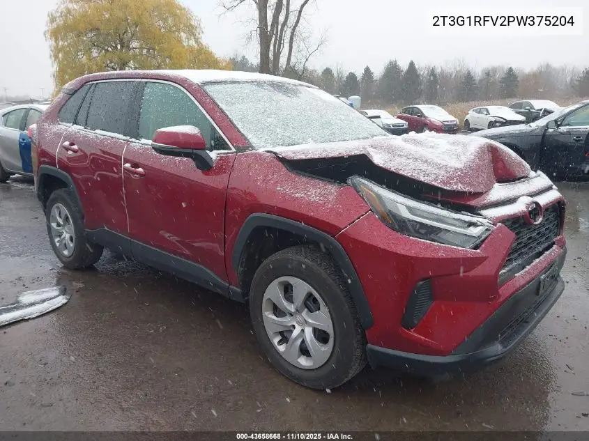 2T3G1RFV2PW375204 2023 Toyota Rav4 Le