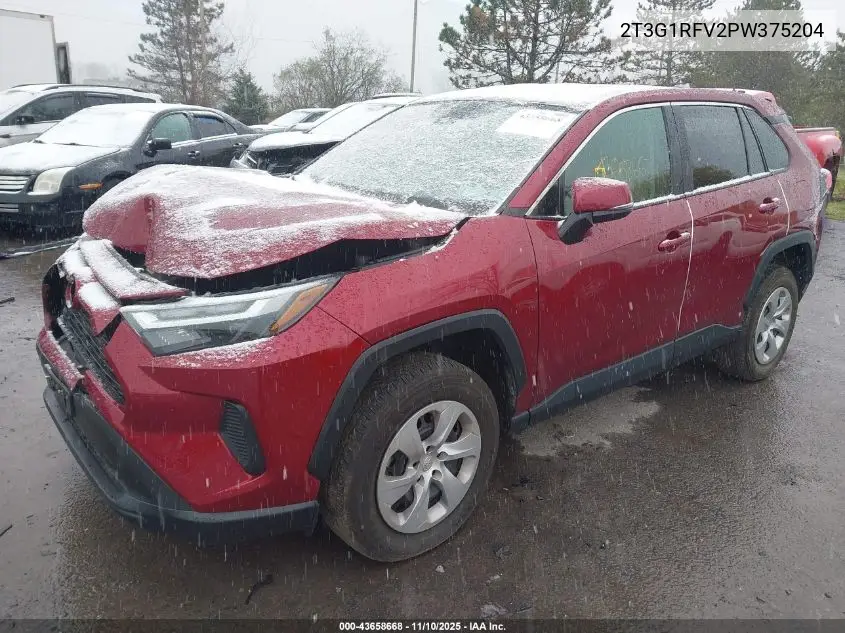 2T3G1RFV2PW375204 2023 Toyota Rav4 Le