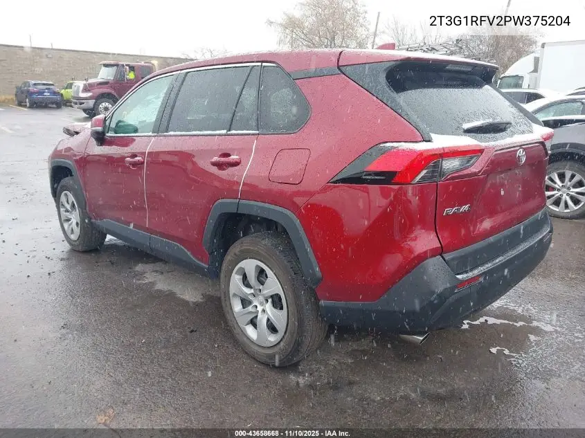 2T3G1RFV2PW375204 2023 Toyota Rav4 Le