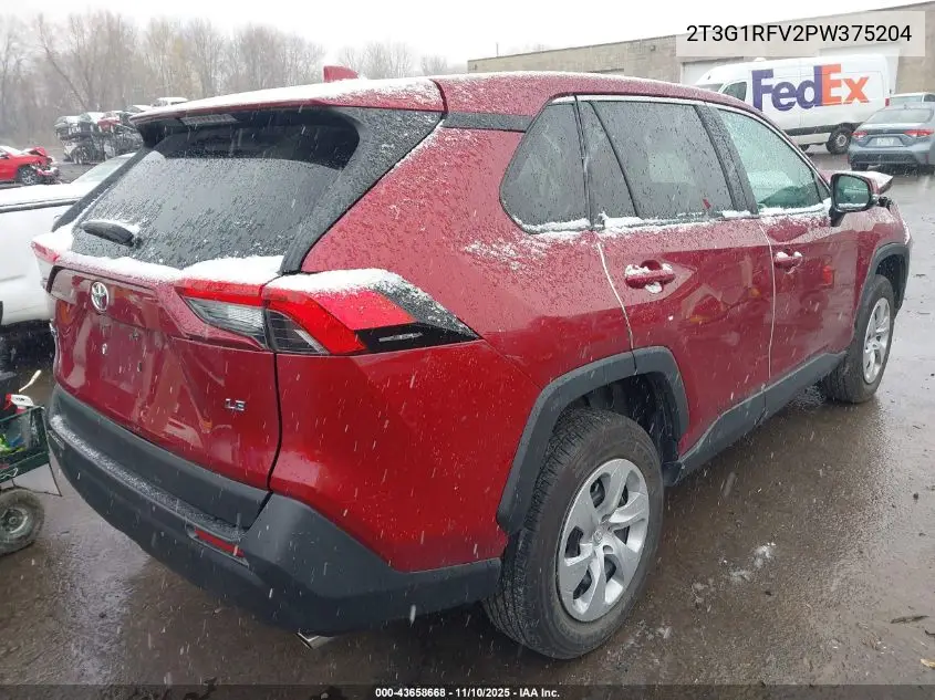 2T3G1RFV2PW375204 2023 Toyota Rav4 Le