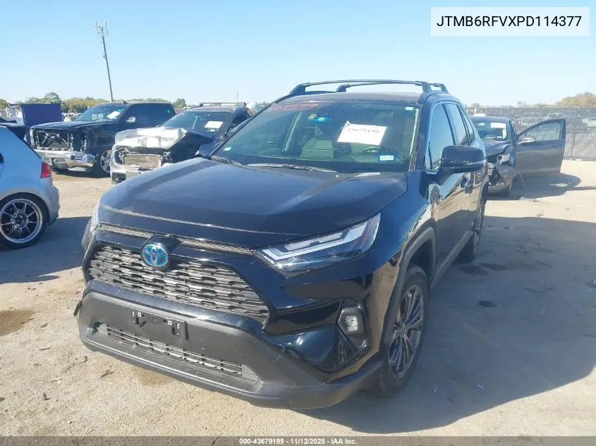 JTMB6RFVXPD114377 2023 Toyota Rav4 Hybrid Xle Premium