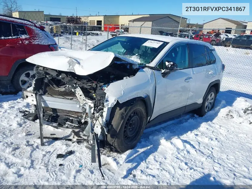 2T3G1RFVXPC341867 2023 Toyota Rav4 Le
