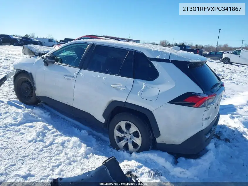2T3G1RFVXPC341867 2023 Toyota Rav4 Le