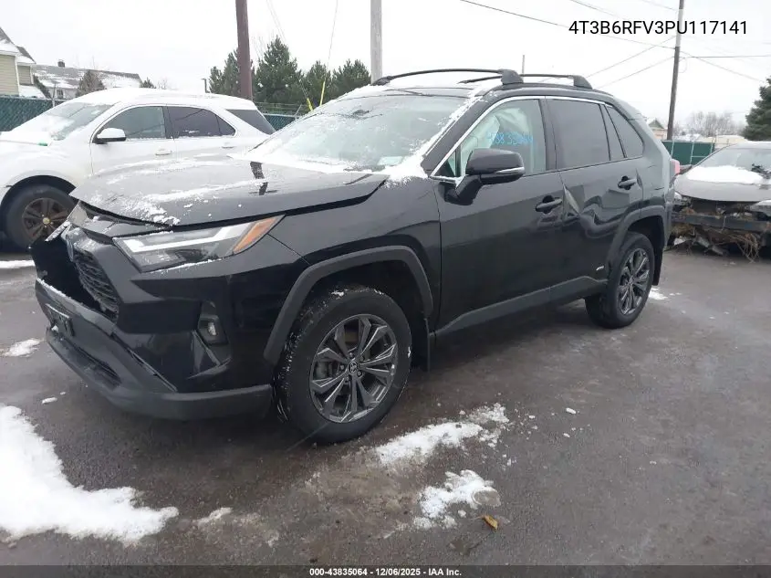 4T3B6RFV3PU117141 2023 Toyota Rav4 Hybrid Xle Premium