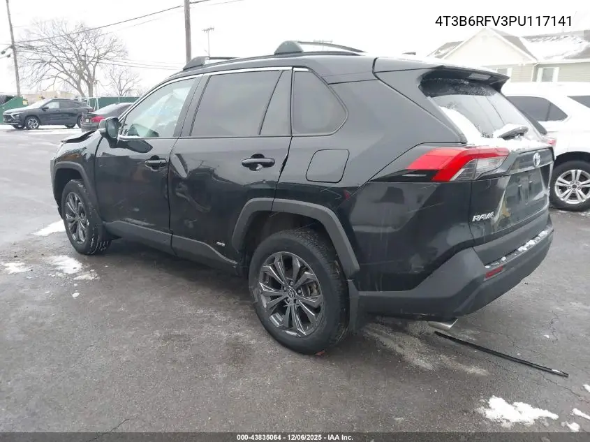 4T3B6RFV3PU117141 2023 Toyota Rav4 Hybrid Xle Premium
