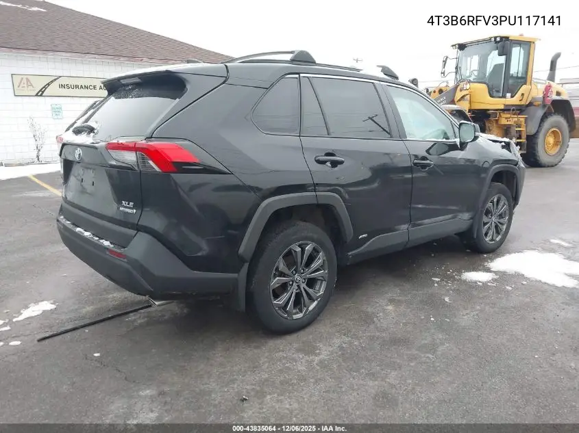 4T3B6RFV3PU117141 2023 Toyota Rav4 Hybrid Xle Premium