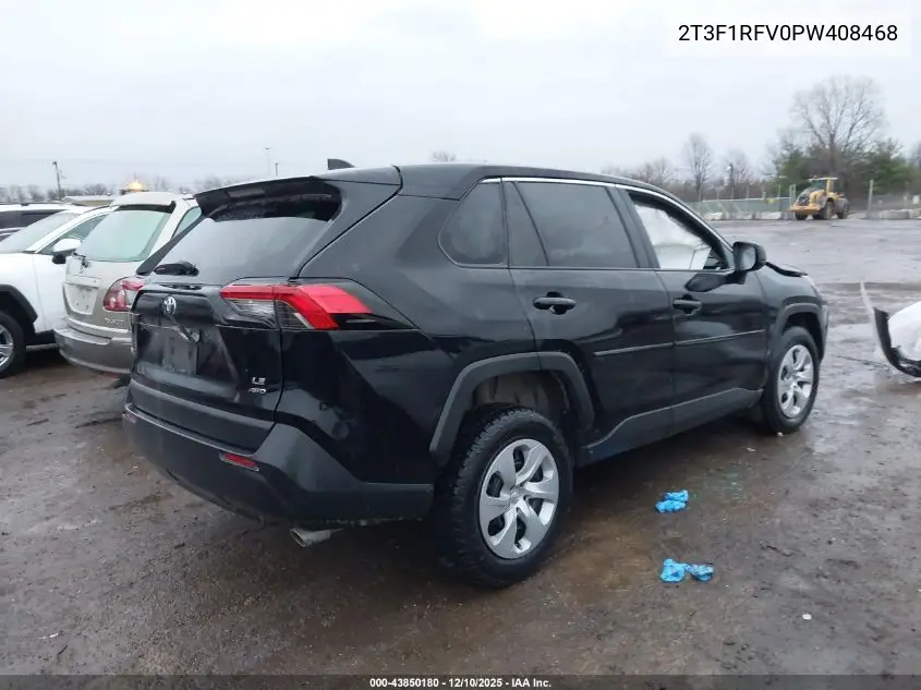 2T3F1RFV0PW408468 2023 Toyota Rav4 Le
