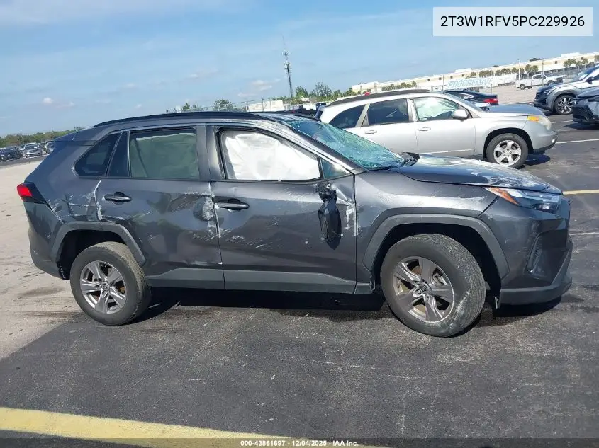 2T3W1RFV5PC229926 2023 Toyota Rav4 Xle