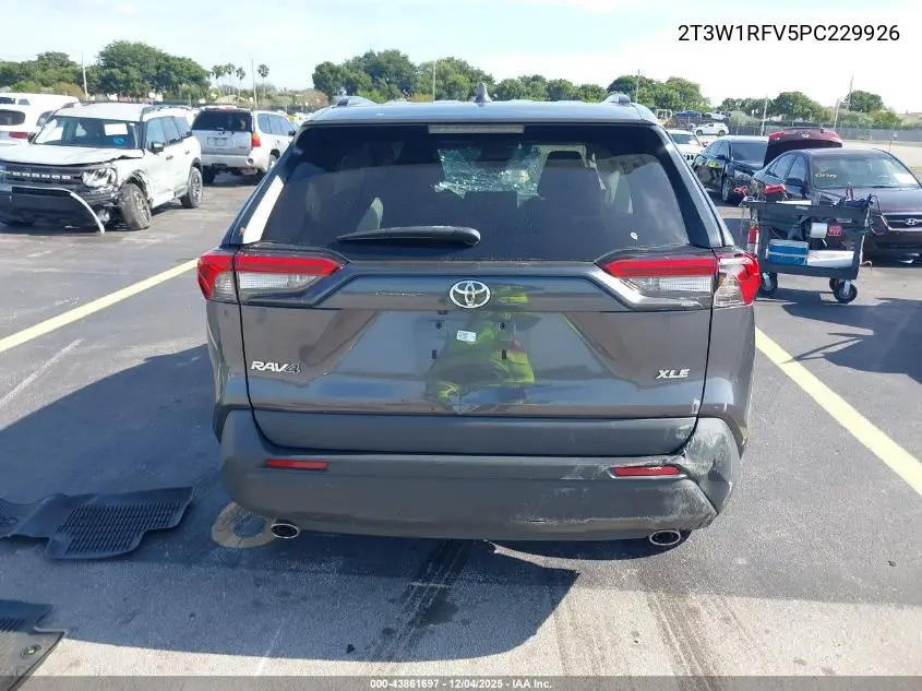 2T3W1RFV5PC229926 2023 Toyota Rav4 Xle