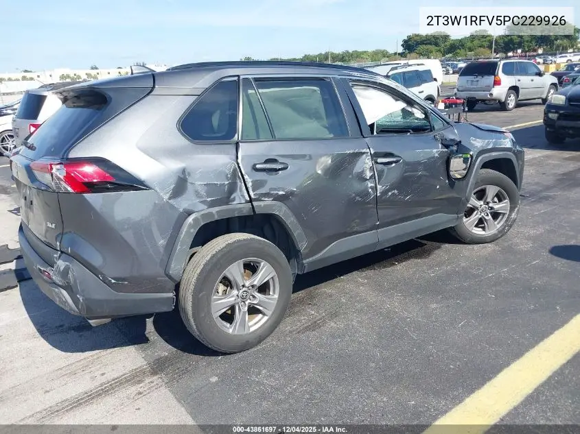2T3W1RFV5PC229926 2023 Toyota Rav4 Xle