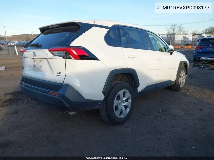 JTMG1RFVXPD093177 2023 Toyota Rav4 Le