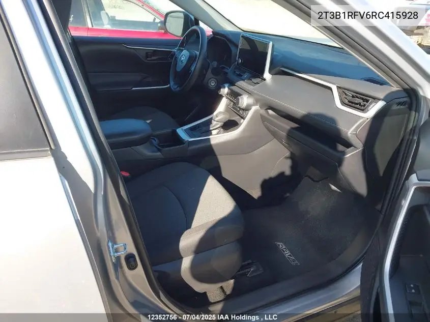 2T3B1RFV6RC415928 2024 Toyota Rav4 Le