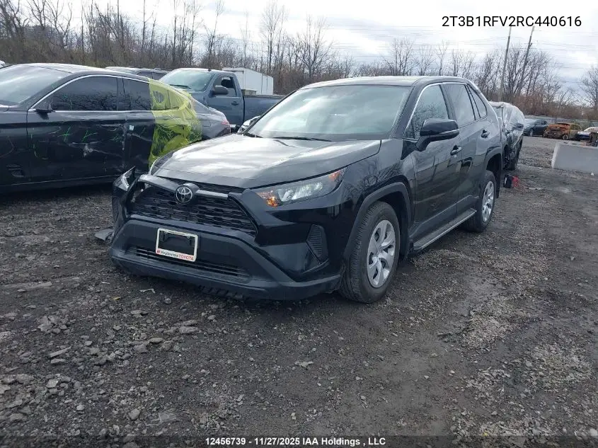 2T3B1RFV2RC440616 2024 Toyota Rav4 Le