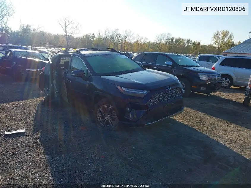 JTMD6RFVXRD120806 2024 Toyota Rav4 Hybrid Limited