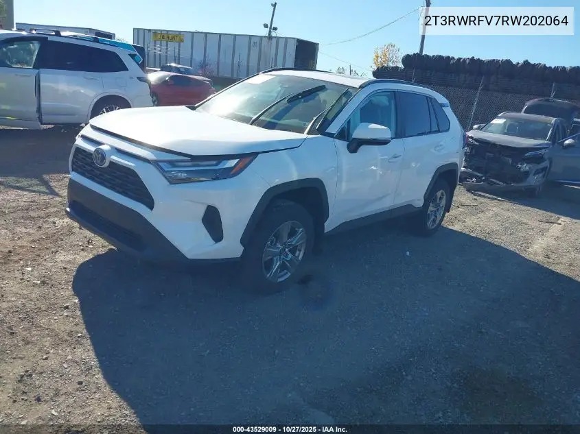 2T3RWRFV7RW202064 2024 Toyota Rav4 Hybrid Xle