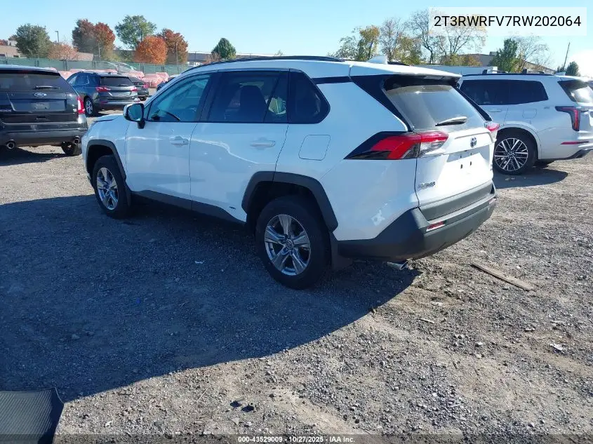 2T3RWRFV7RW202064 2024 Toyota Rav4 Hybrid Xle