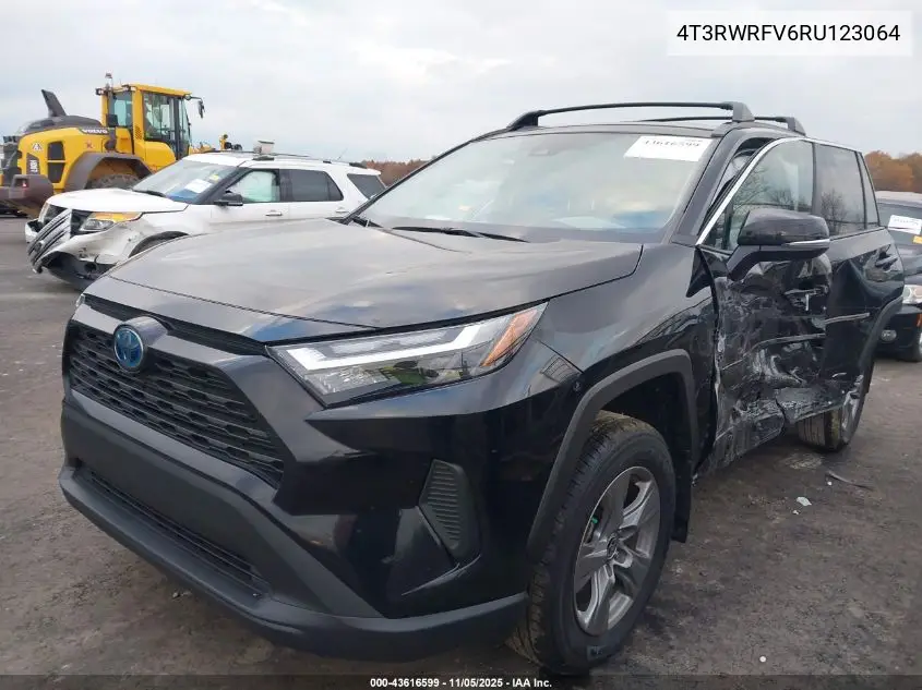 4T3RWRFV6RU123064 2024 Toyota Rav4 Hybrid Xle