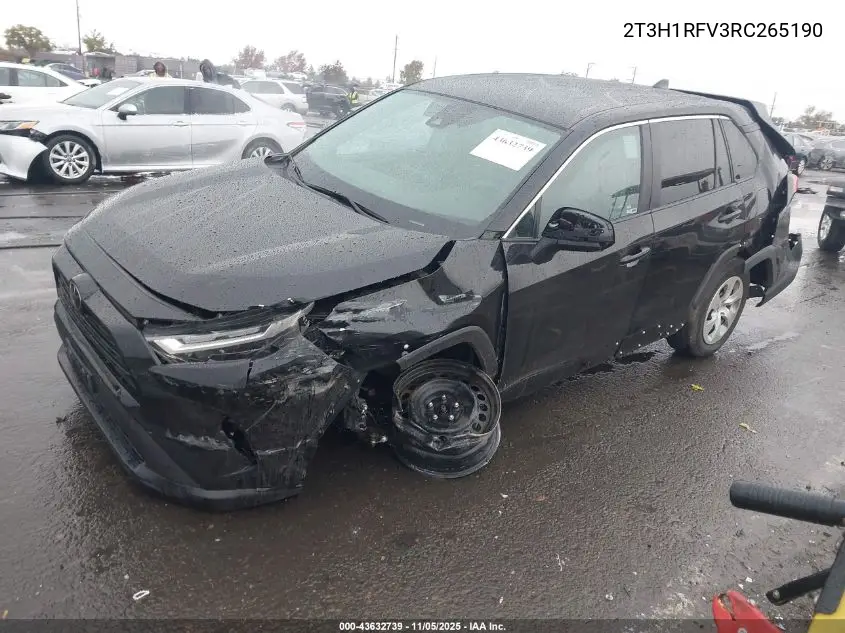 2T3H1RFV3RC265190 2024 Toyota Rav4 Le