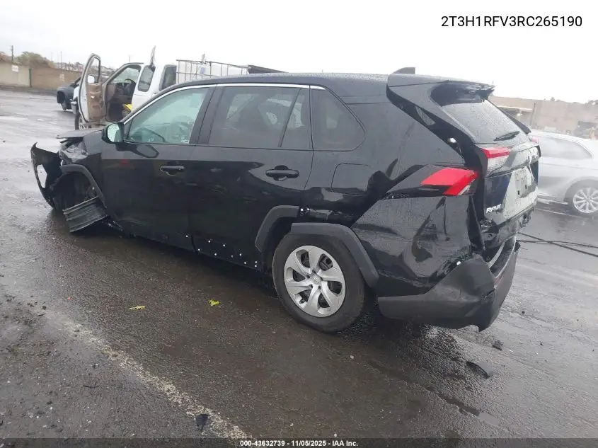 2T3H1RFV3RC265190 2024 Toyota Rav4 Le