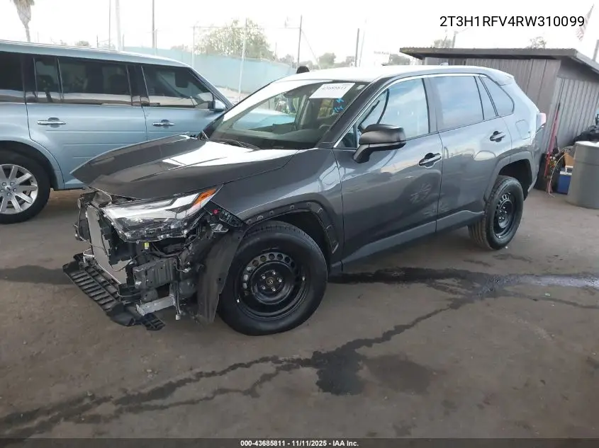 2T3H1RFV4RW310099 2024 Toyota Rav4 Le