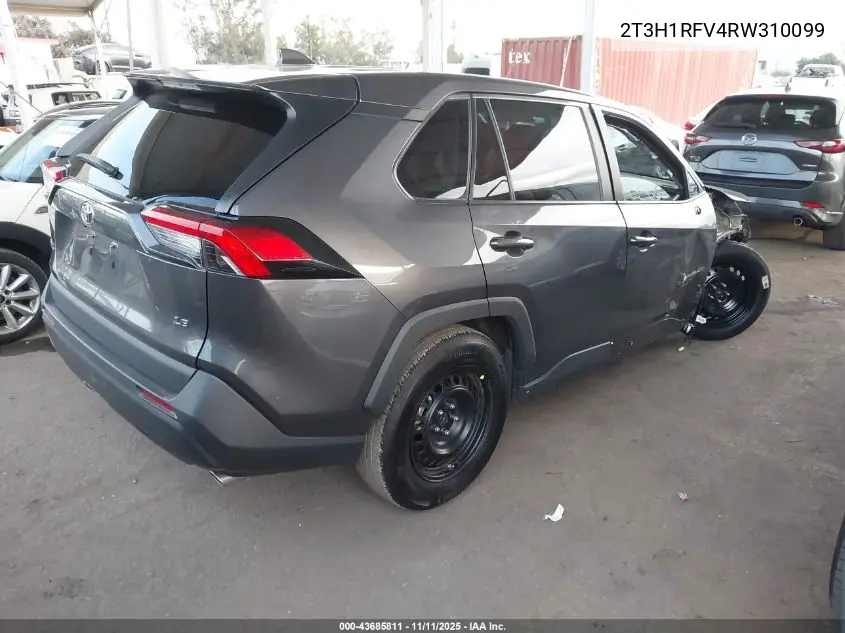 2T3H1RFV4RW310099 2024 Toyota Rav4 Le
