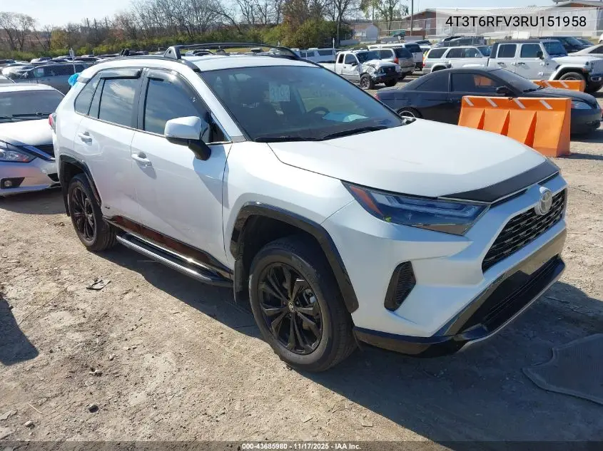 4T3T6RFV3RU151958 2024 Toyota Rav4 Hybrid Se