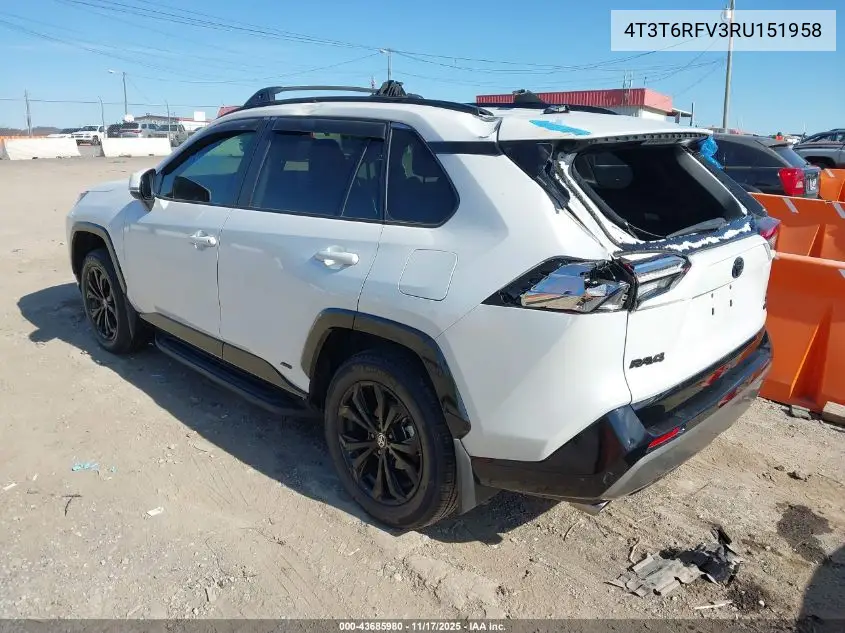 4T3T6RFV3RU151958 2024 Toyota Rav4 Hybrid Se