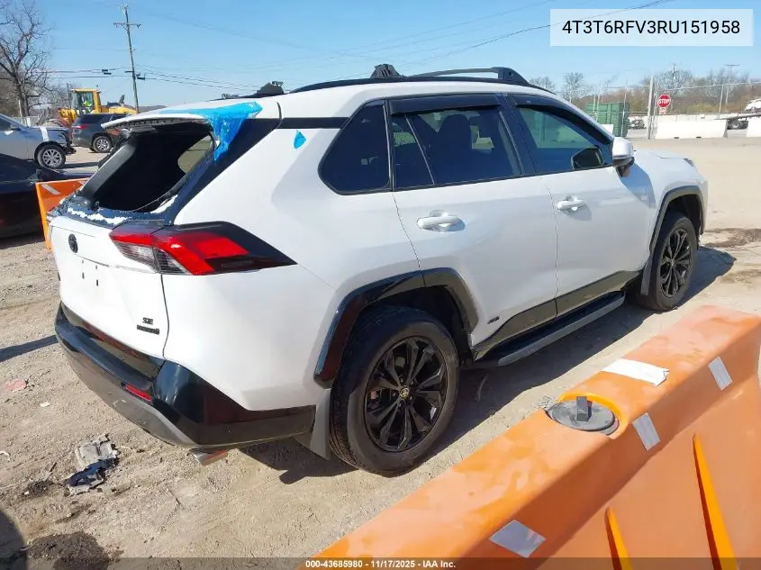 4T3T6RFV3RU151958 2024 Toyota Rav4 Hybrid Se