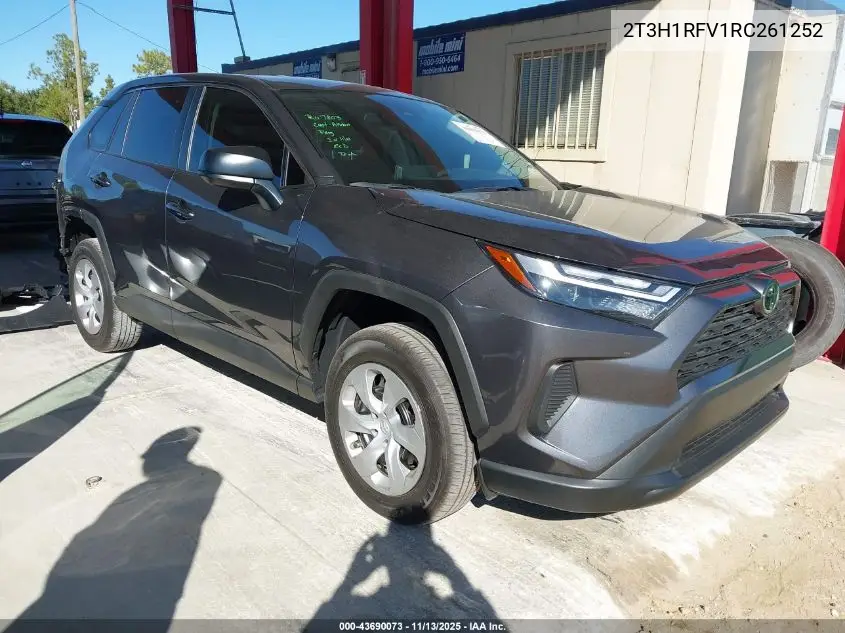 2T3H1RFV1RC261252 2024 Toyota Rav4 Le