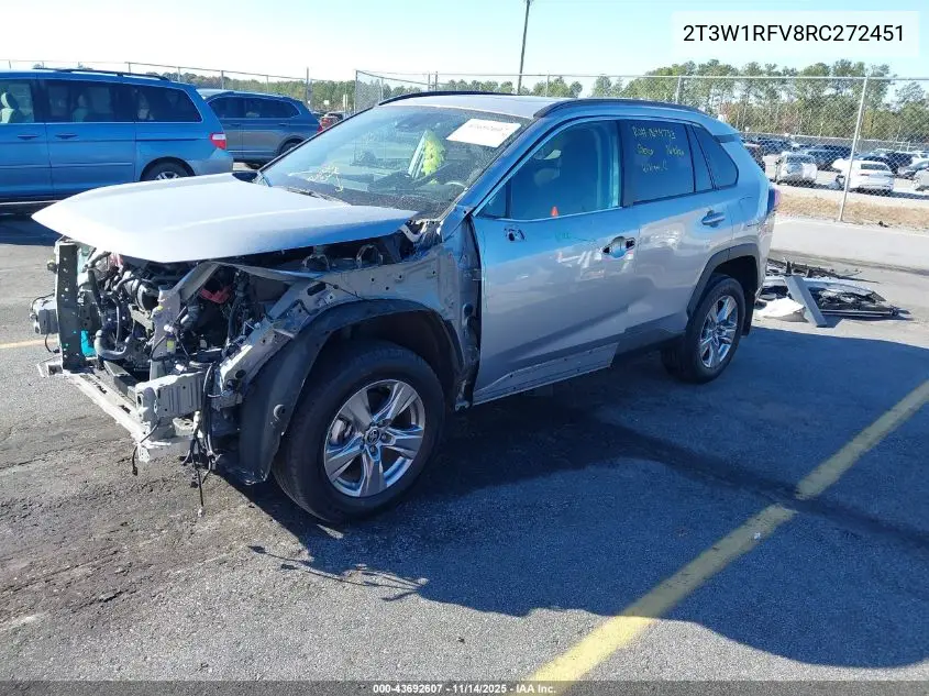 2T3W1RFV8RC272451 2024 Toyota Rav4 Xle