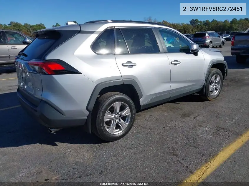 2T3W1RFV8RC272451 2024 Toyota Rav4 Xle