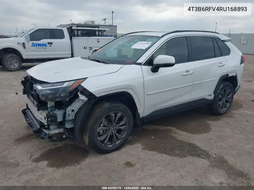 4T3B6RFV4RU168893 2024 Toyota Rav4 Hybrid Xle Premium
