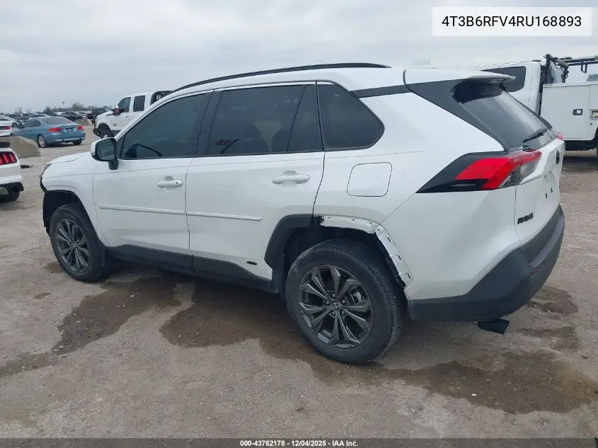 4T3B6RFV4RU168893 2024 Toyota Rav4 Hybrid Xle Premium