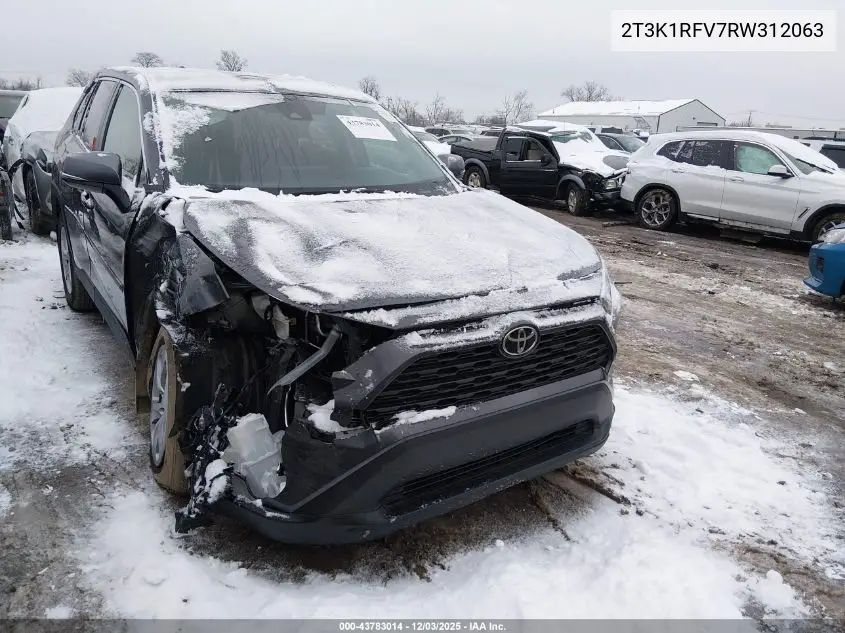 2T3K1RFV7RW312063 2024 Toyota Rav4 Le