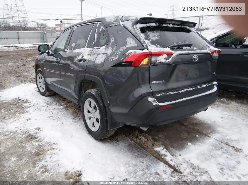 2T3K1RFV7RW312063 2024 Toyota Rav4 Le