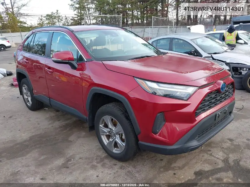 4T3RWRFV4RU114301 2024 Toyota Rav4 Hybrid Xle