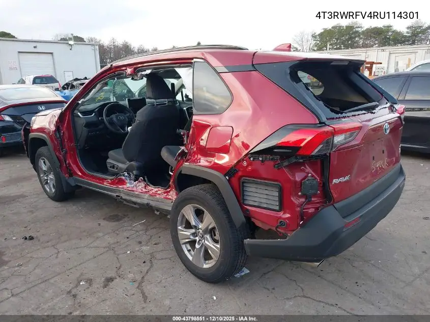 4T3RWRFV4RU114301 2024 Toyota Rav4 Hybrid Xle