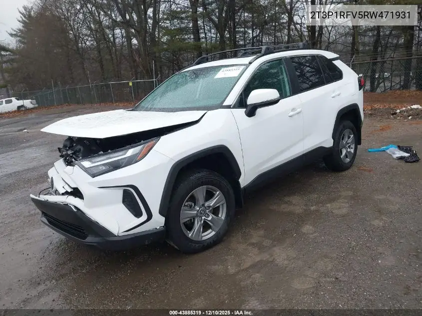2T3P1RFV5RW471931 2024 Toyota Rav4 Xle