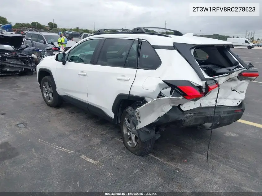 2T3W1RFV8RC278623 2024 Toyota Rav4 Xle