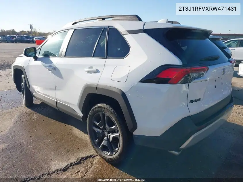 2T3J1RFVXRW471431 2024 Toyota Rav4 Adventure