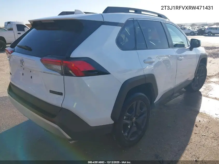 2T3J1RFVXRW471431 2024 Toyota Rav4 Adventure