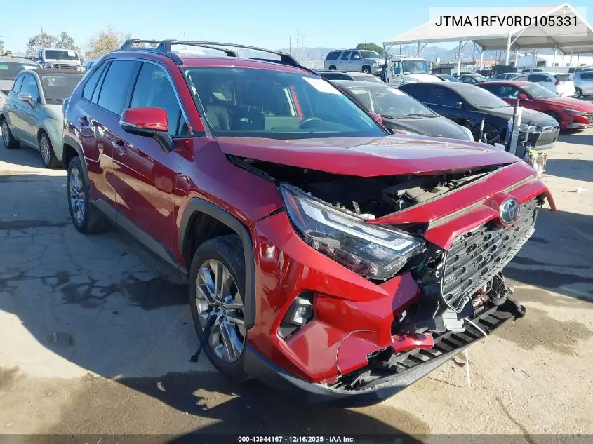 JTMA1RFV0RD105331 2024 Toyota Rav4 Xle Premium
