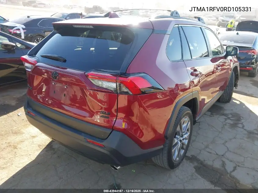 JTMA1RFV0RD105331 2024 Toyota Rav4 Xle Premium