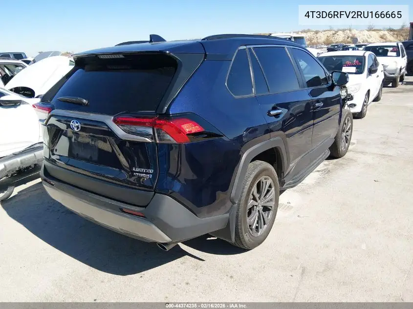 4T3D6RFV2RU166665 2024 Toyota Rav4 Hybrid Limited