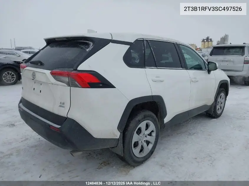 2T3B1RFV3SC497526 2025 Toyota Rav4 Le
