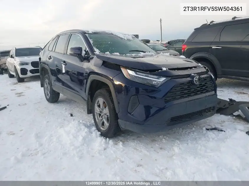 2T3R1RFV5SW504361 2025 Toyota Rav4 Xle