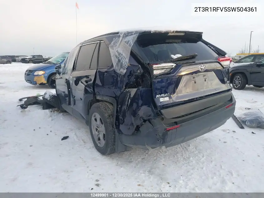 2T3R1RFV5SW504361 2025 Toyota Rav4 Xle