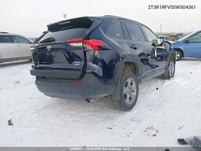 2T3R1RFV5SW504361 2025 Toyota Rav4 Xle