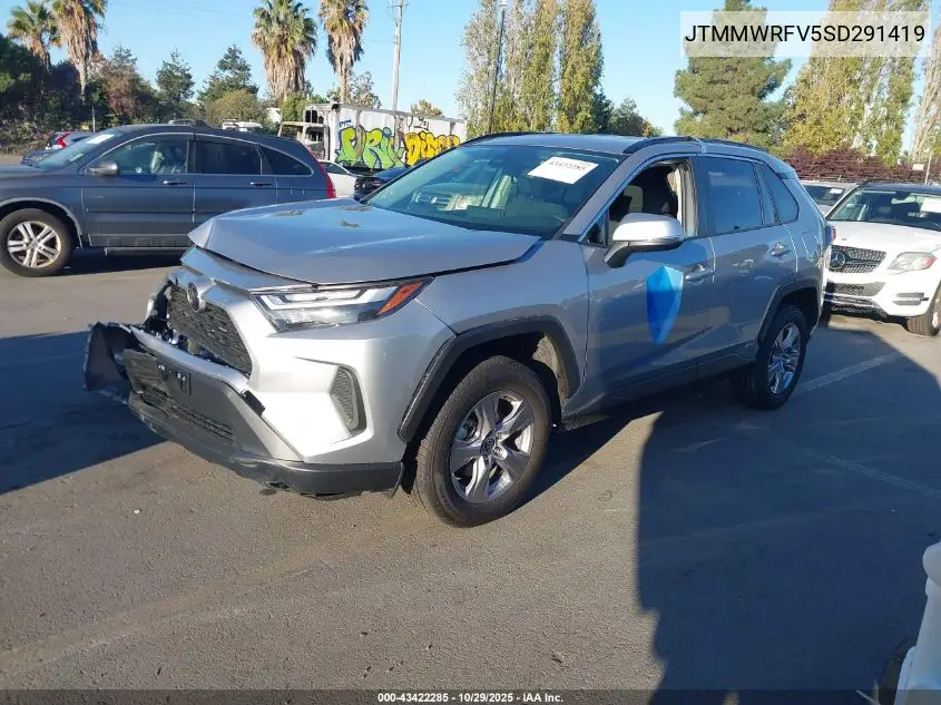 JTMMWRFV5SD291419 2025 Toyota Rav4 Hybrid Le